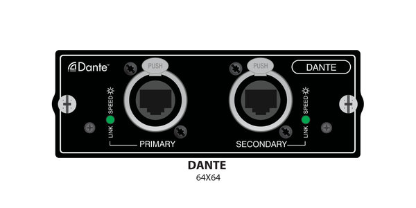 5031819.V DUAL PORT CAT 5 DANTE  CARD